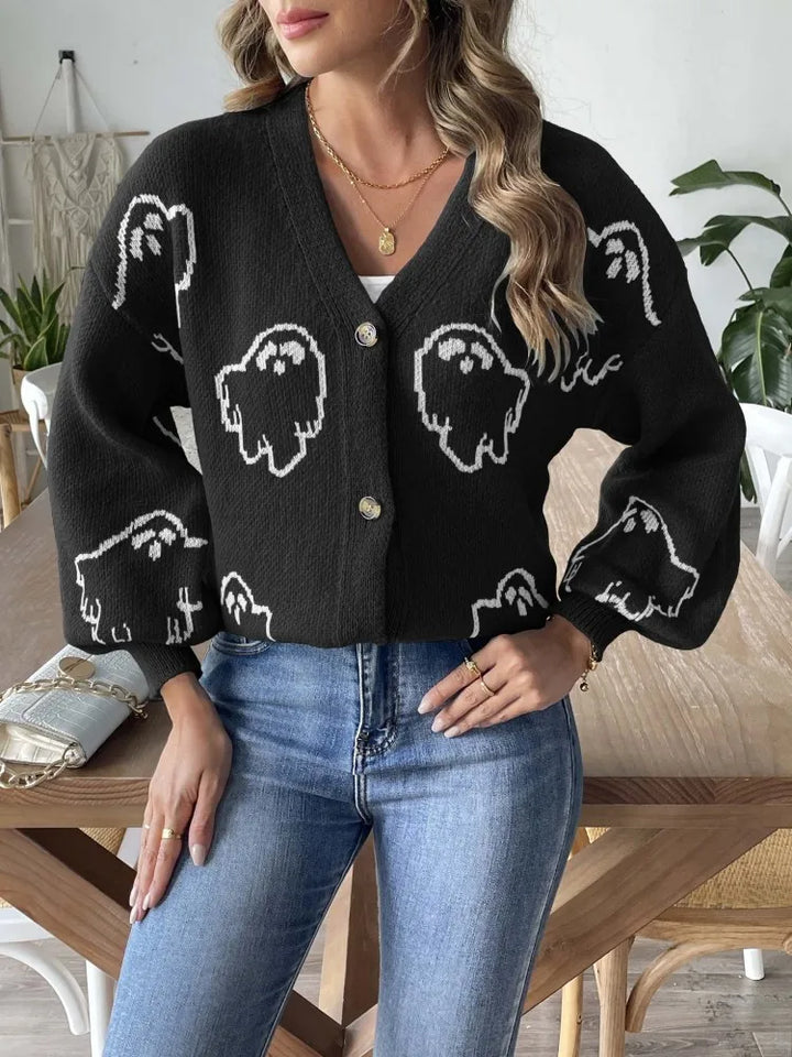 Elegant Halloween Knitwear