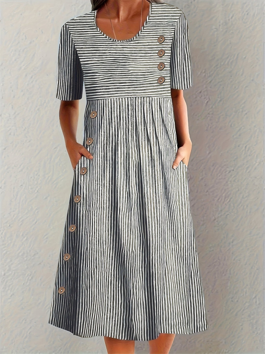 Zoey | Striped Summer Dress