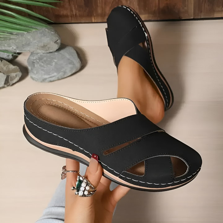 Fiona - Women's Casual Wedge Sandals