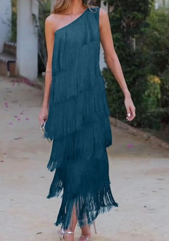 Savannah - One-Shoulder Dress