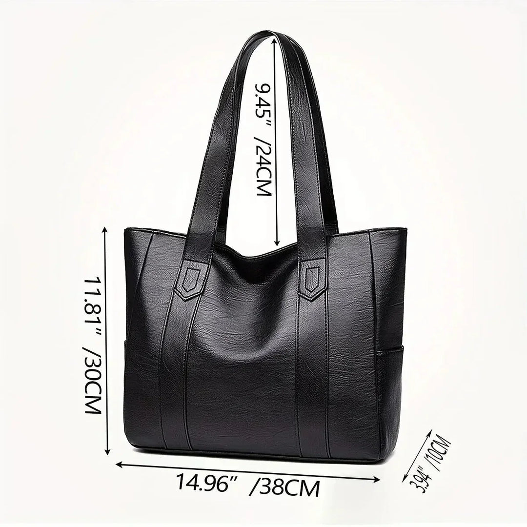 Xanthe | Classic Large Capacity Vegan Tote Bag